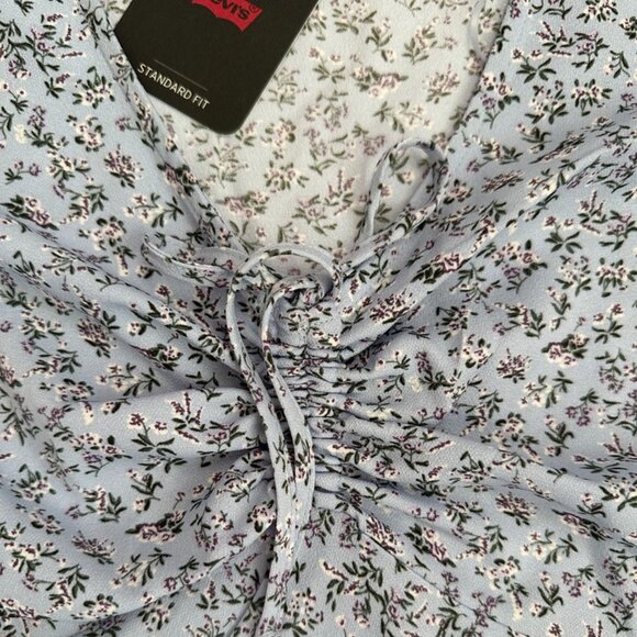 NWT Levi's Delray Short-Sleeve Mini Dress Size L - Picture 8 of 16